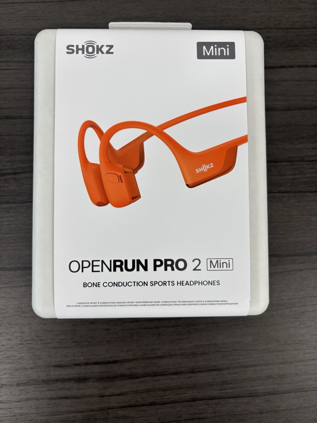 Shokz Open Run Pro 2 Mini Bone Conduction Sports Headphones – orange