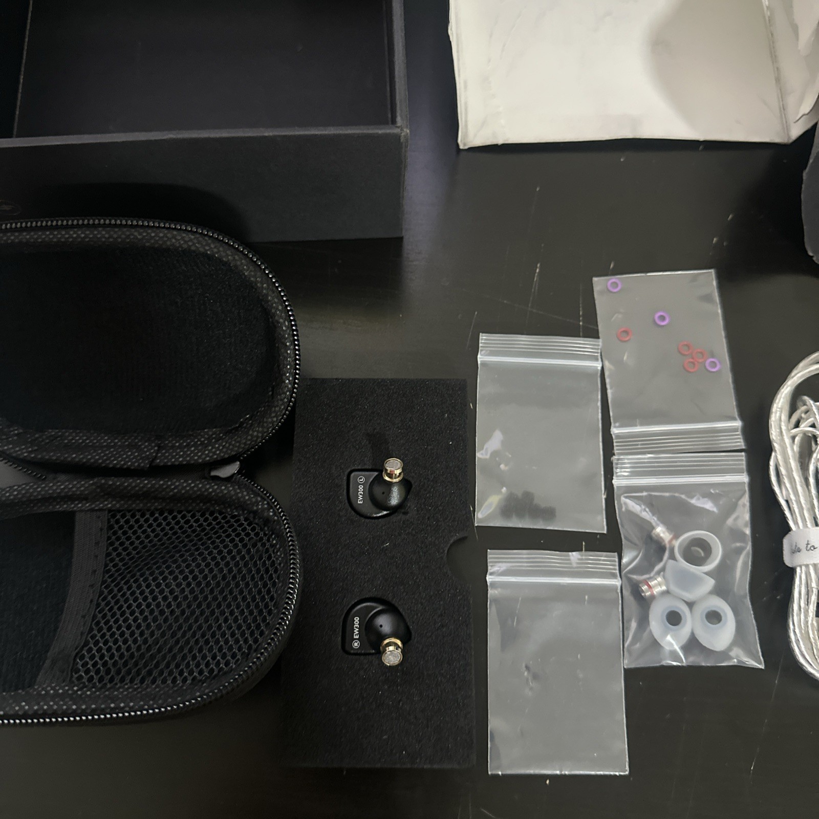 Linsoul SIMGOT EW300 DSP 1DD+1Planar+1PZT Hybrid Driver In Ear Monitor Type C
