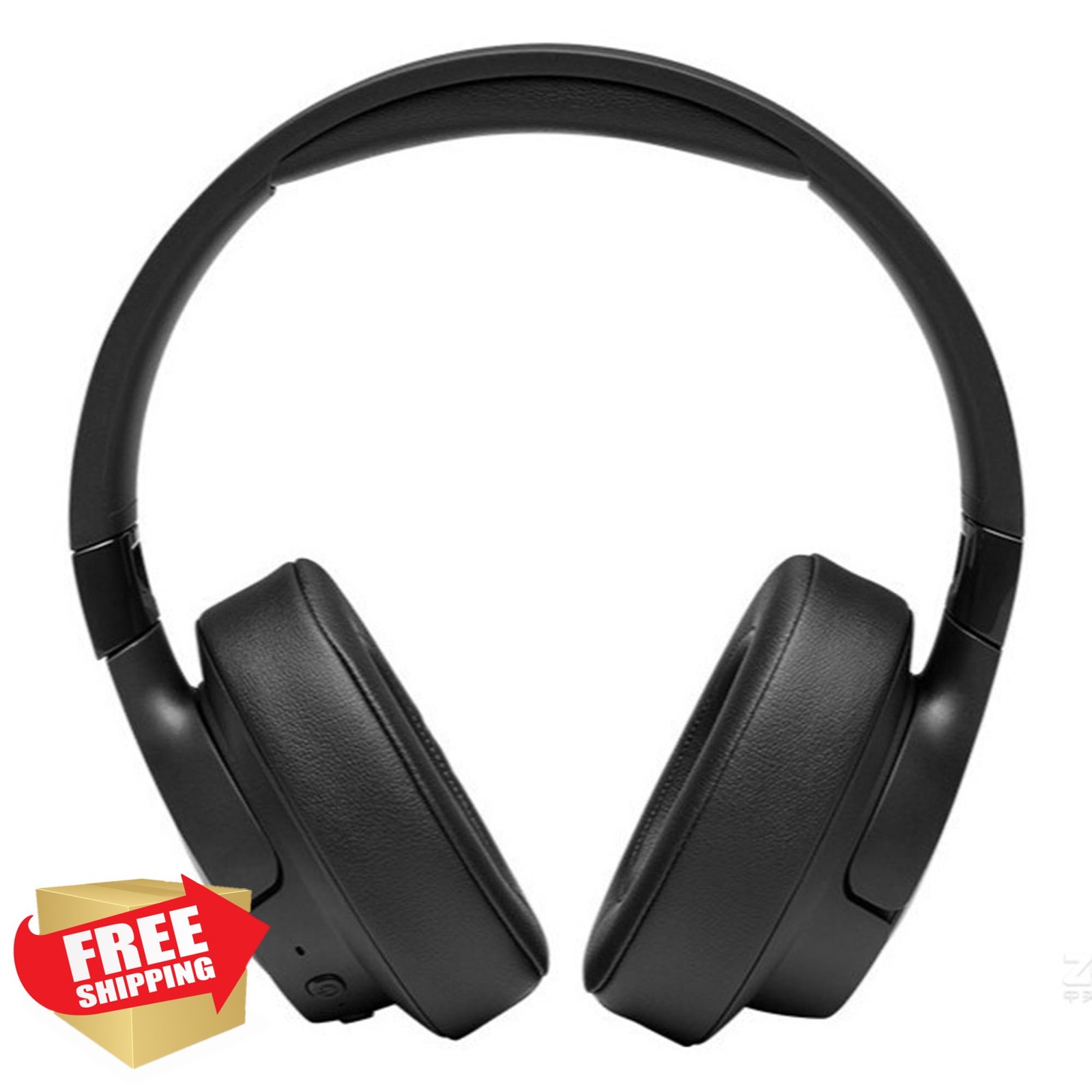 JBL Tune 750BTNC Headband Pad Black Protein Leather Cover