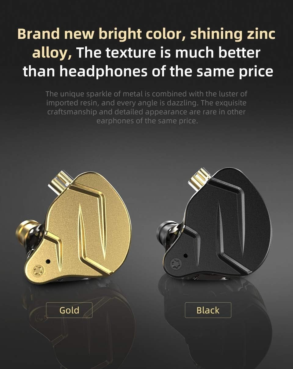 KZ ZSN PRO X Hybrid HiFi Earphones – Exceptional Clarity with Detachable Jack