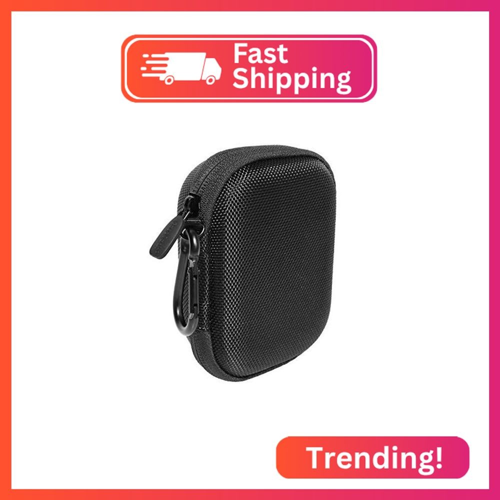 CaseSack Case for PocBuds Headphones 80hrs Playtime Charging Case Digital Displa