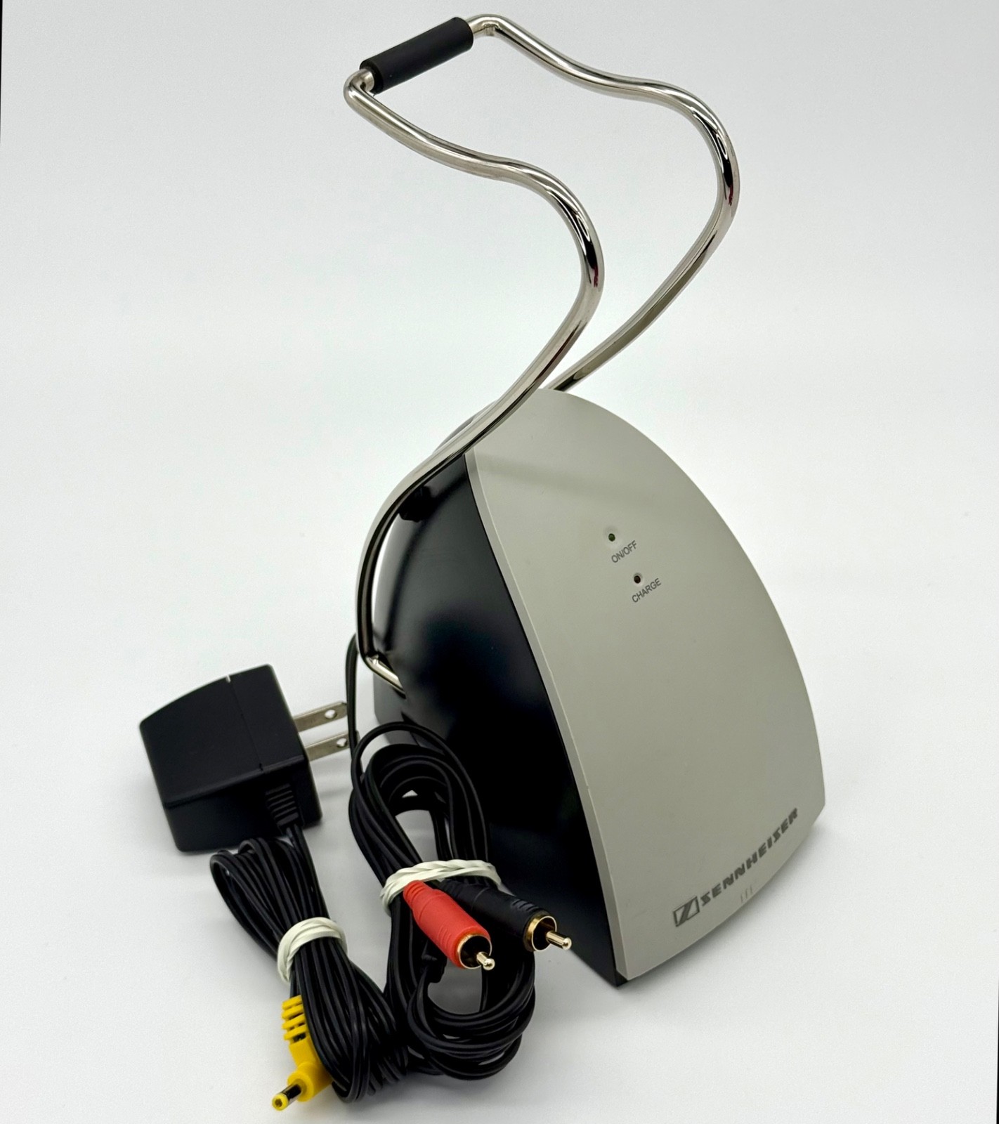 Sennheiser TR120 Wireless Transmitter Base Cradle with Power Adapter – Tested