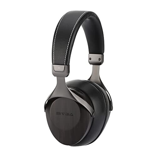 SIVGA SV021 Classic Zebrano Wooden Closed-Back Wired Over-Ear Headphones