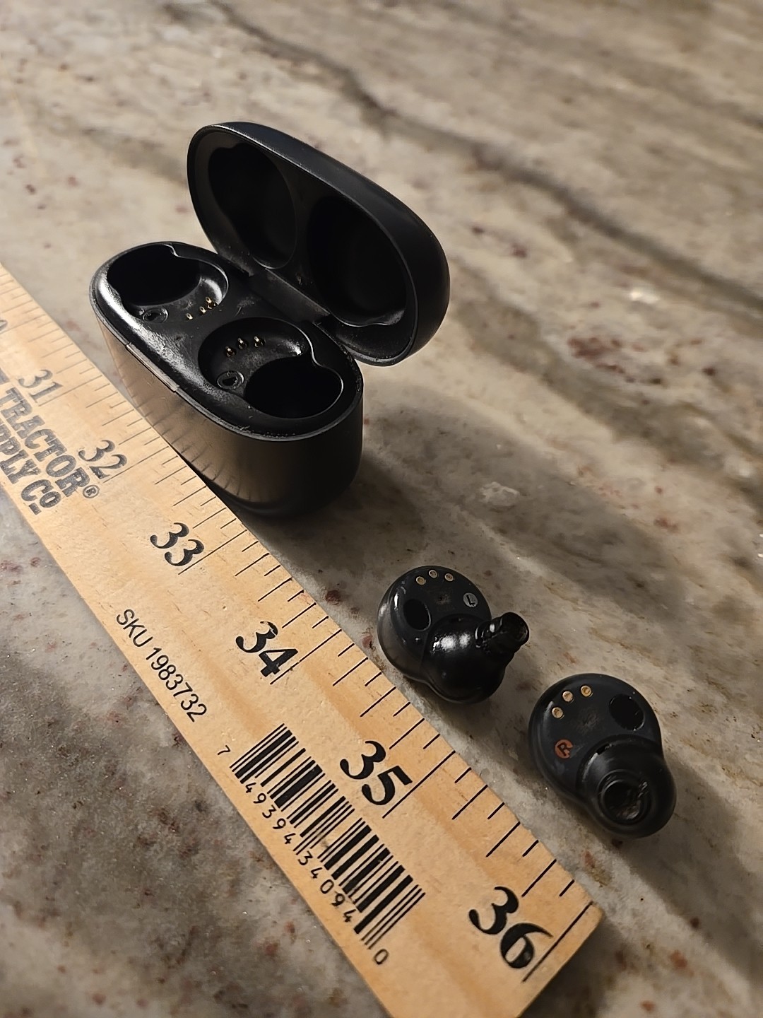 Sony WF-1000XM3 Wireless Earbuds w Case Not Tested For Parts Only AS-IS