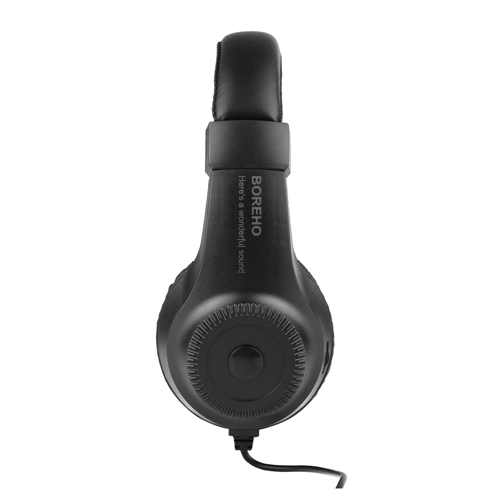 Wired Stereo Monitor Headphones Over-ear Headset with 50mm Driver 6.5mm Plug