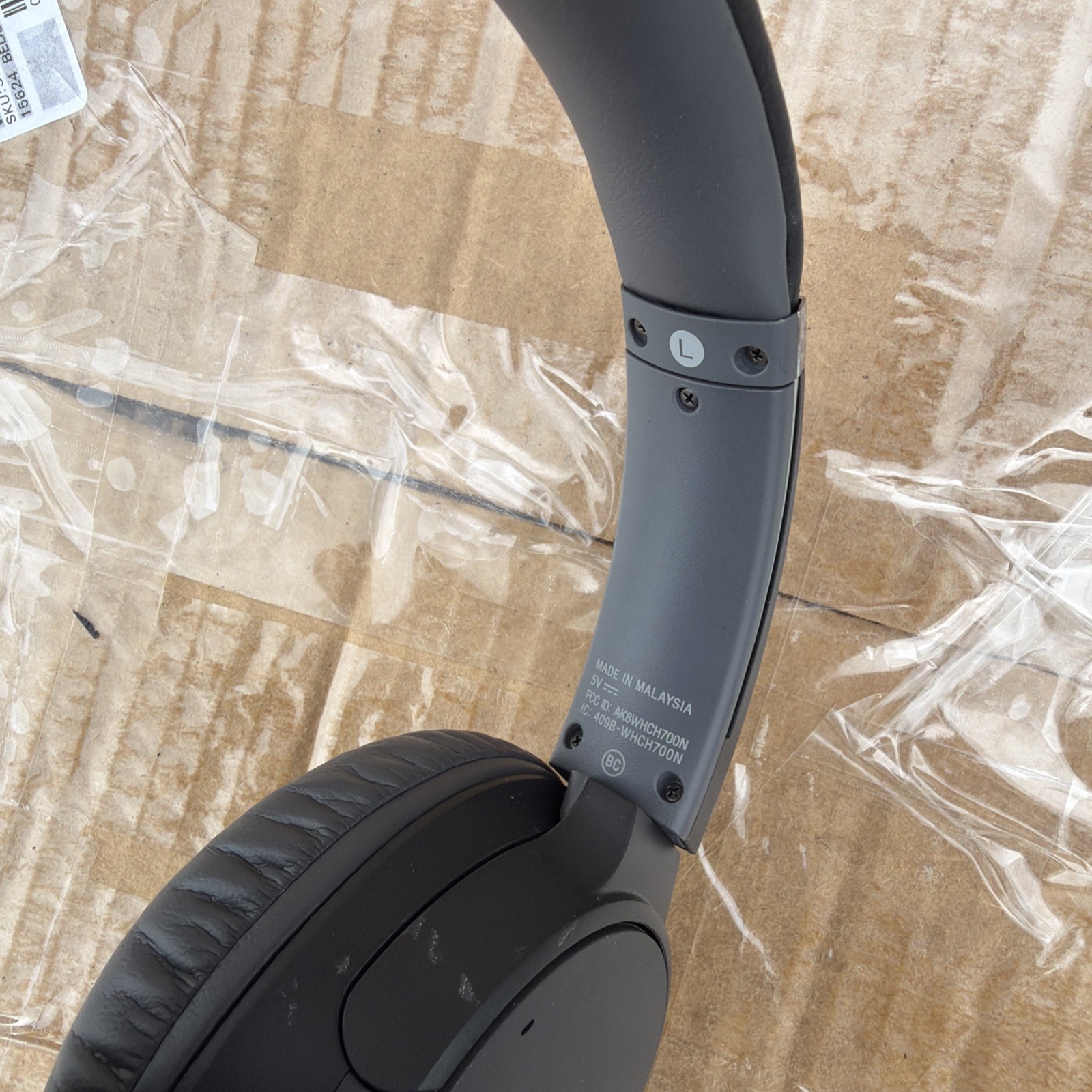 Original Sony WH-CH700N Over the Ear Headphone – Black Tested Working