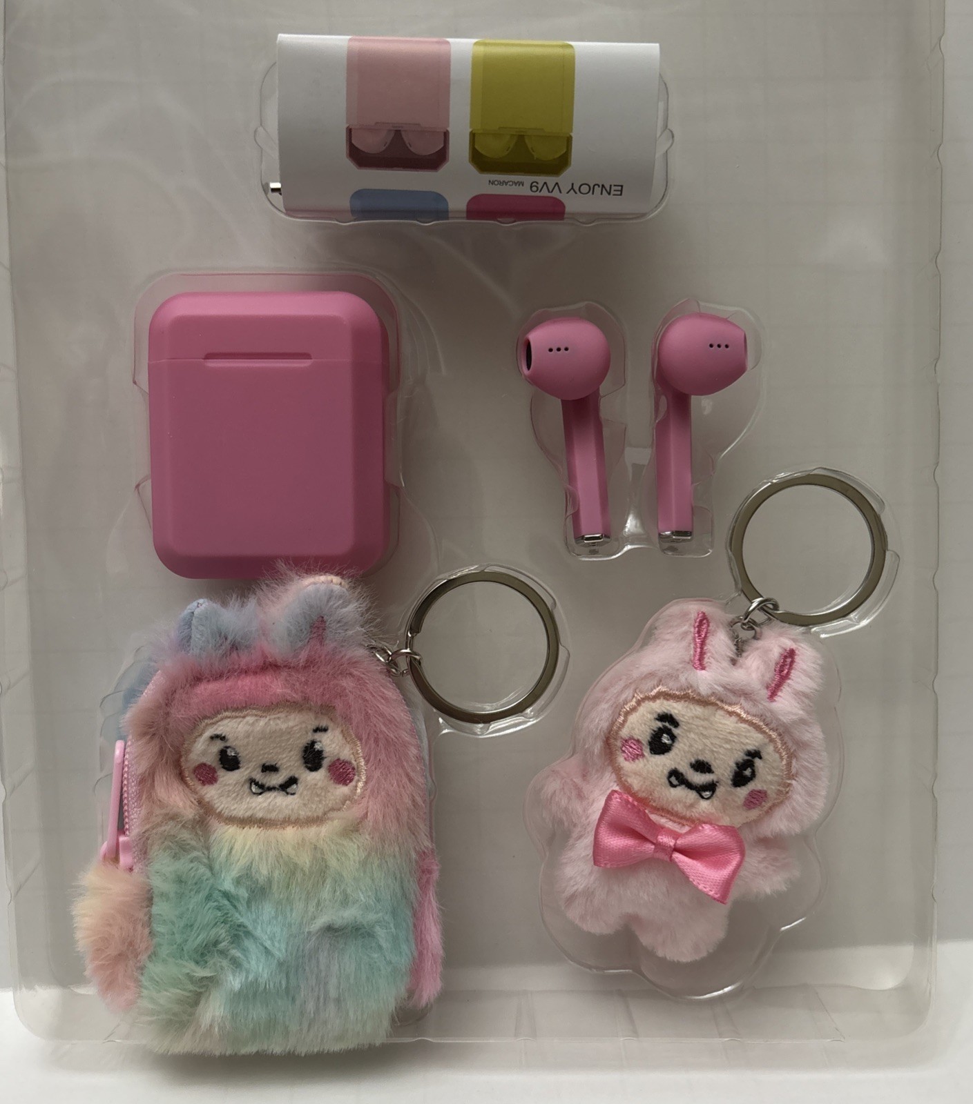 Danbar Global Magical Earbuds, Charging Case Mini Bag Keychain Fun Keychain New