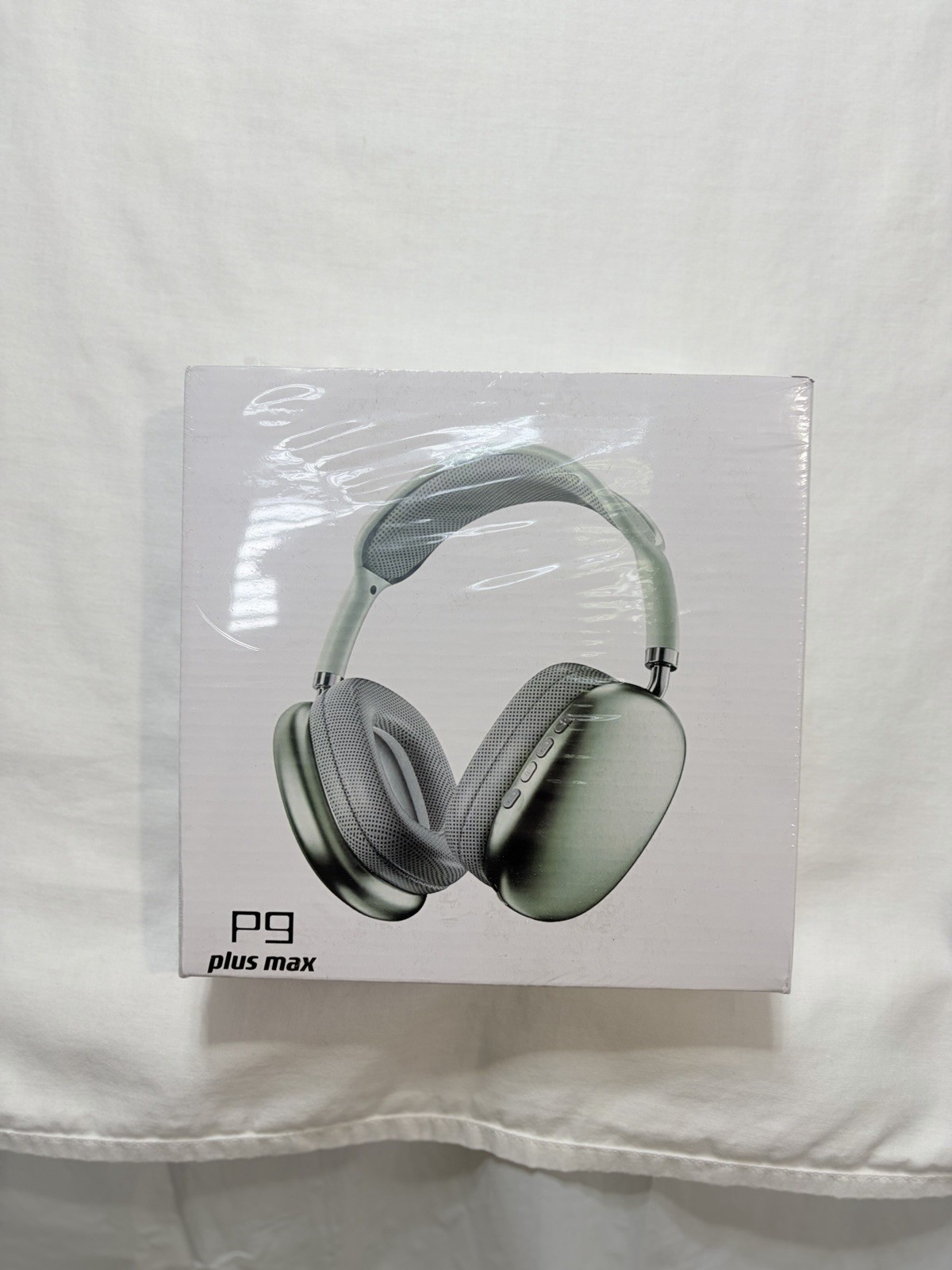 P9 Plus Max Wireless Bluetooth Headphones – Green – Brand New Sealed