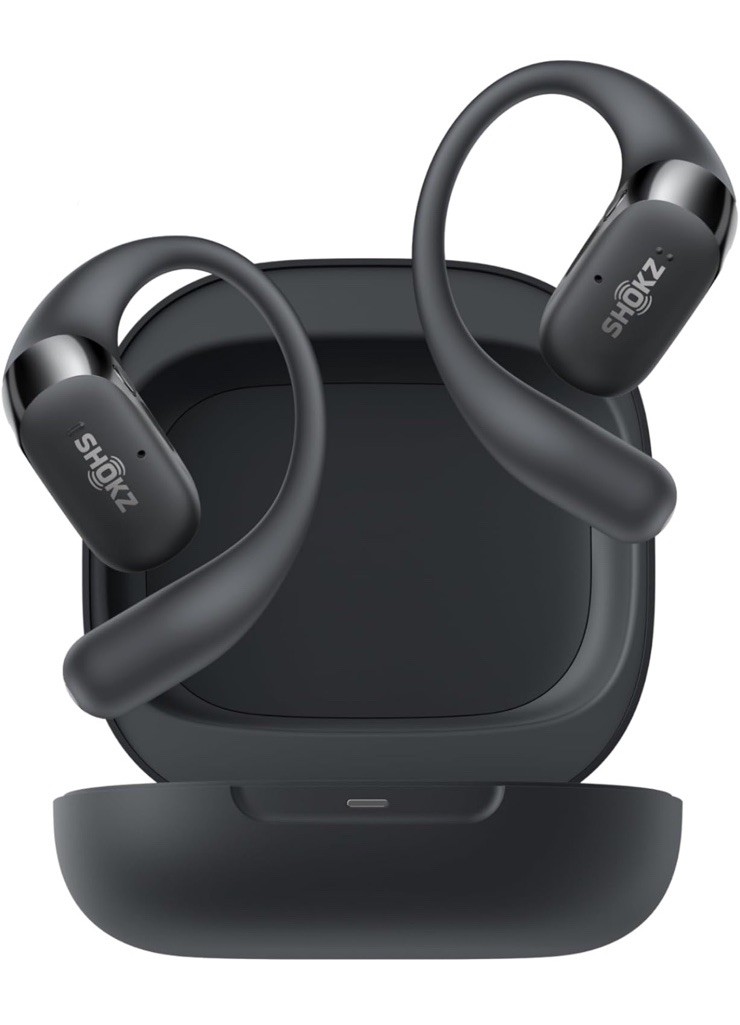 Shokz OpenFit 2 Wireless Open-Ear Earbuds Bluetooth 5.3 Black Brand New