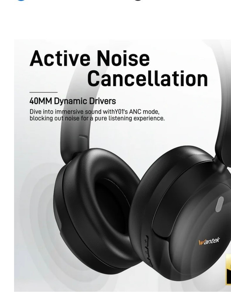 Wantek ANC Wireless Headset