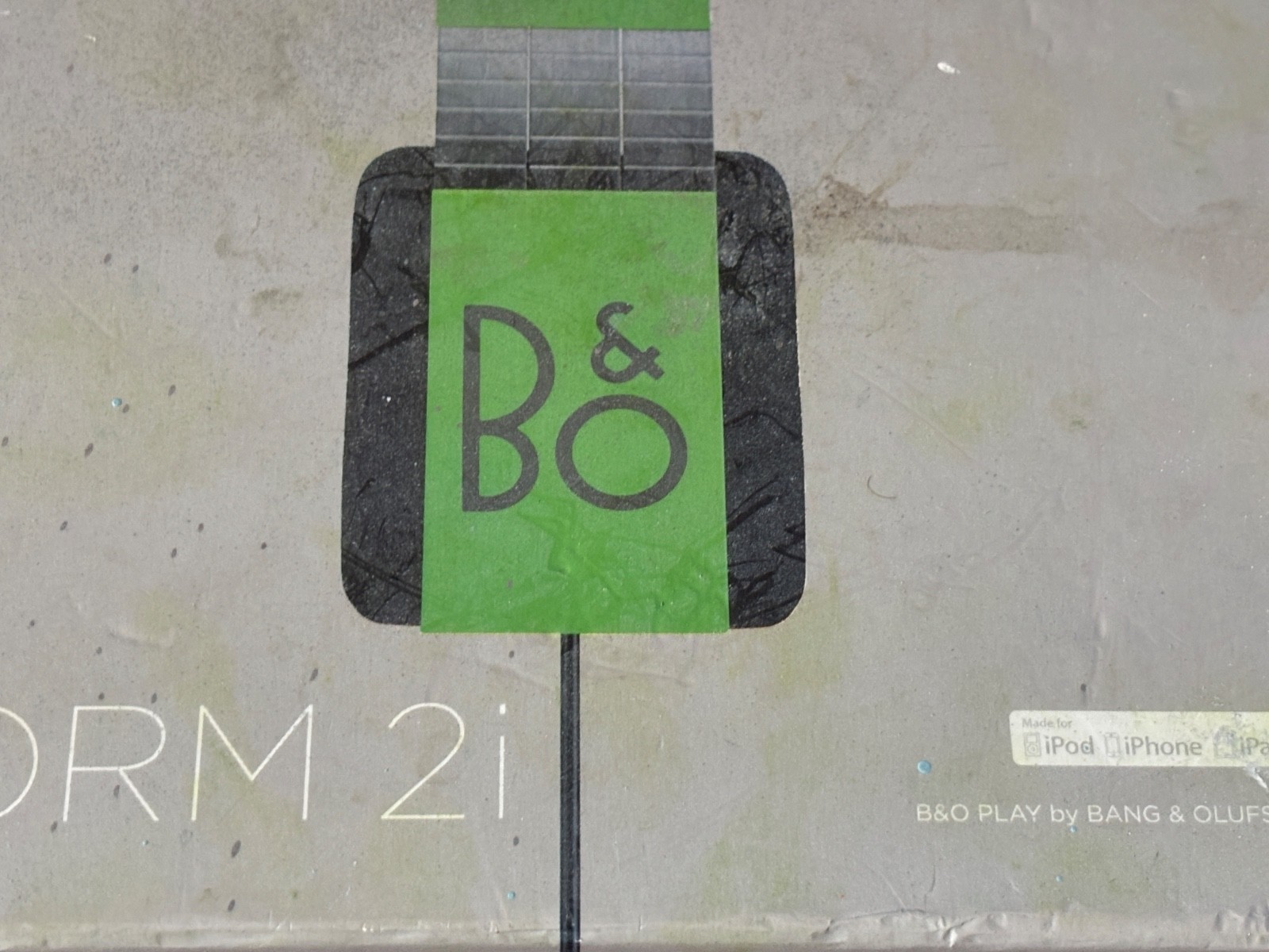 B&O Play by Bang & Olufsen Form 2i Wired Headphones CIB