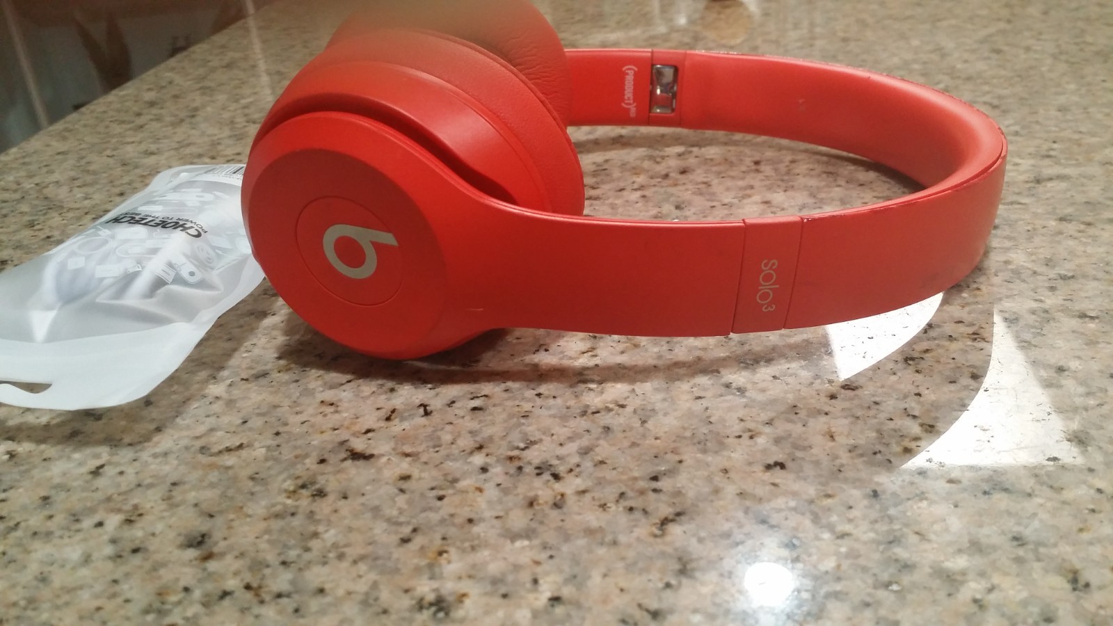 Beats by Dr. Dre Solo3 Wireless On-Ear Headphones Red