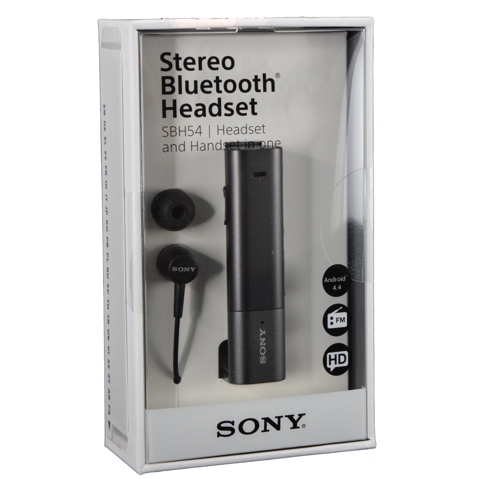 Sony SBH54 NFC Stereo Bluetooth HD Voice Noise Cancellation Headset FM Handset