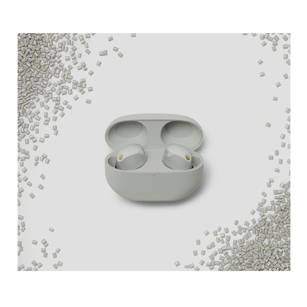 Sony WF 1000XM5 Truly Wireless Noise Canceling Earbuds (Silver)
