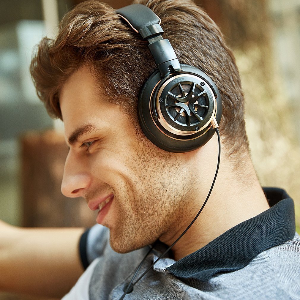 1MORE H1707 Triple Driver Over-Ear Headphones Hi-Res Audio Detachable Cable