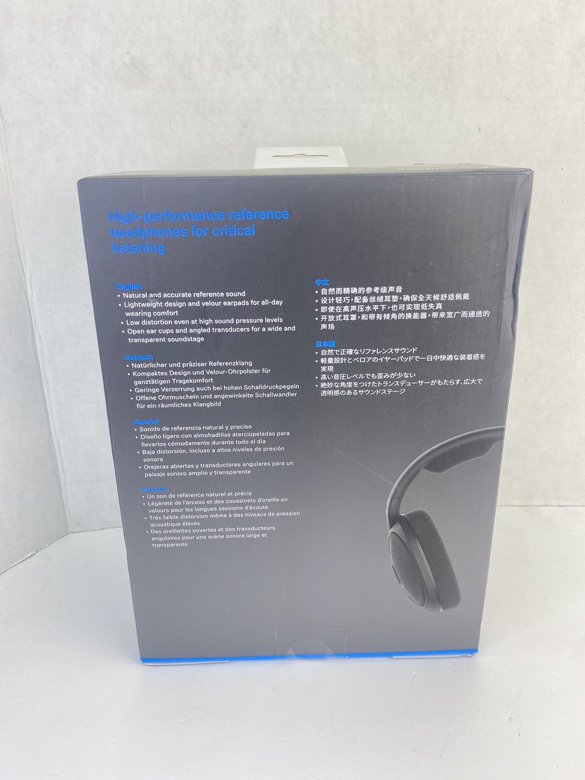 Sennheiser HD 560S Wired Open Air Over Ear Audiophile Headphones Black – Sealed