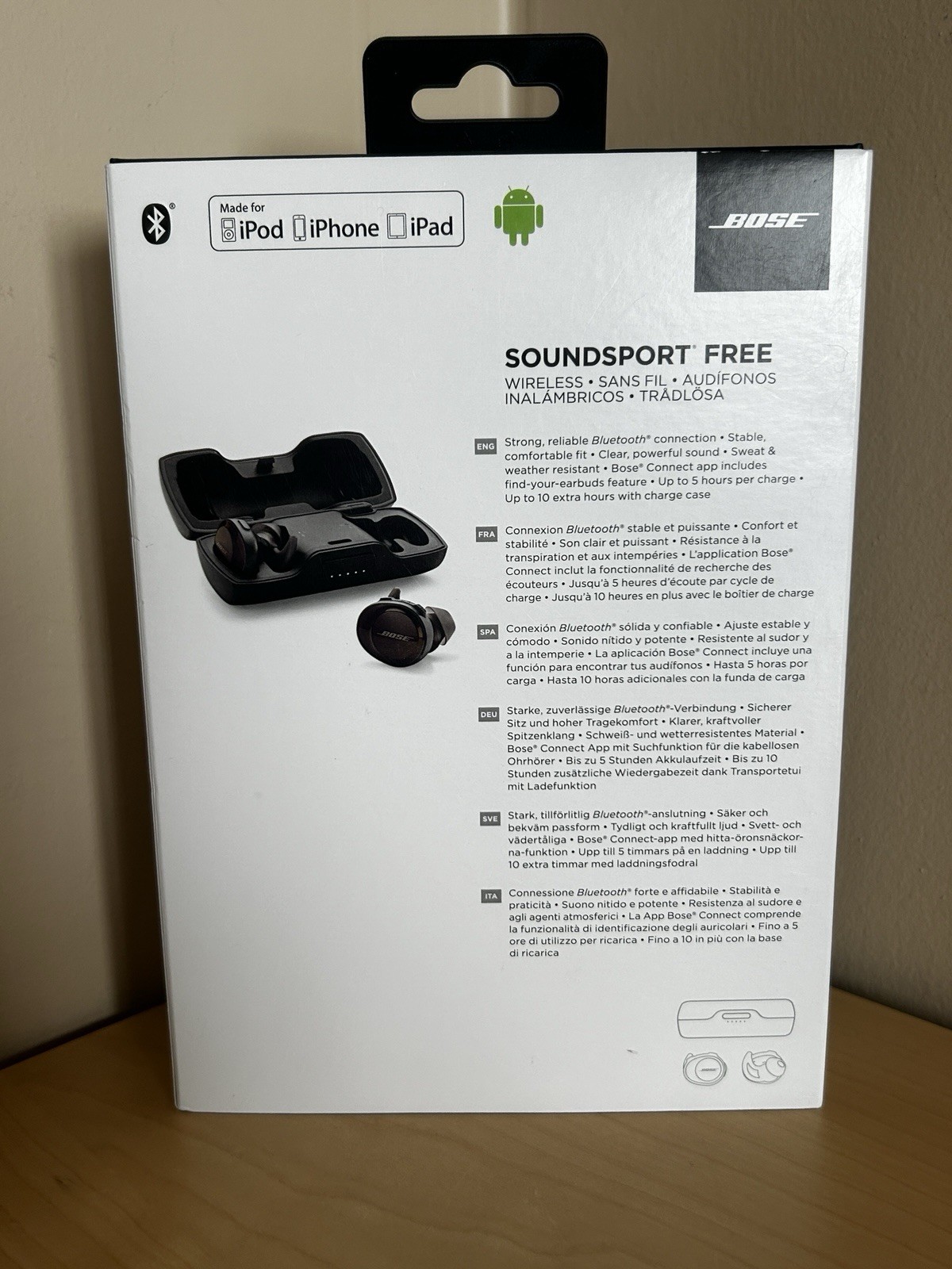*FOR LEFT BUD/PARTS* Bose SoundSport Free Wireless Earbuds Headphones Earbuds
