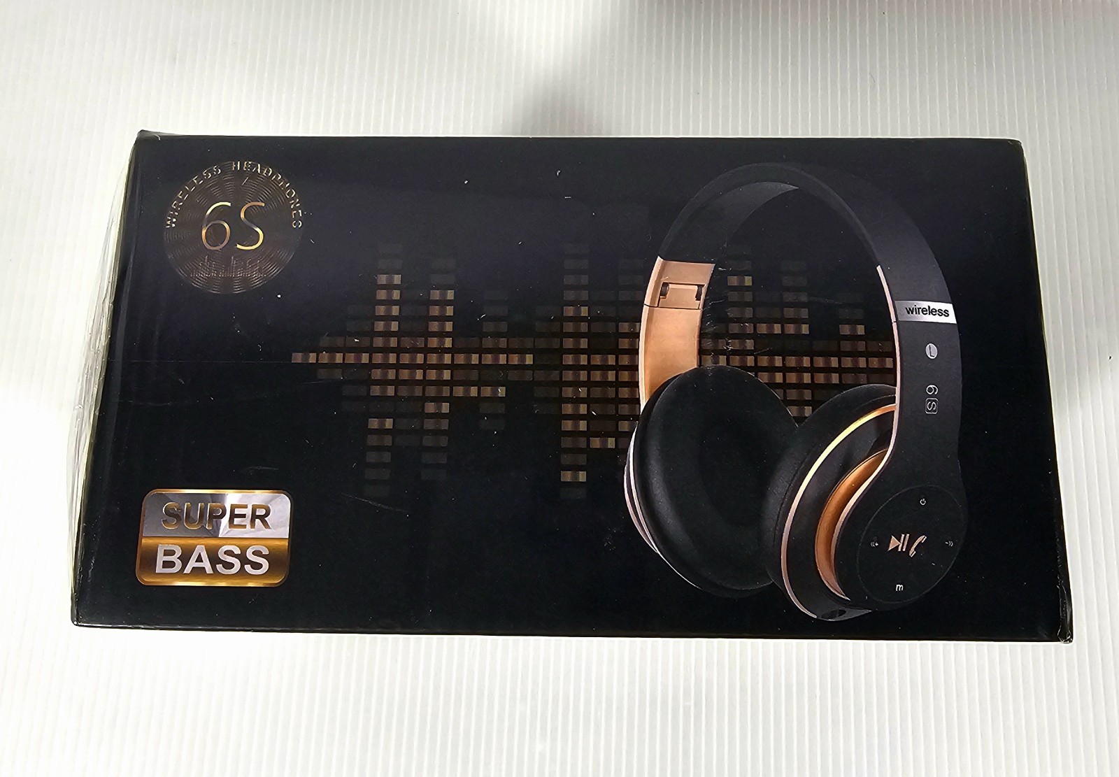 NEW 6S Wireless Bluetooth Headphones Earphones Headset, Super Bass