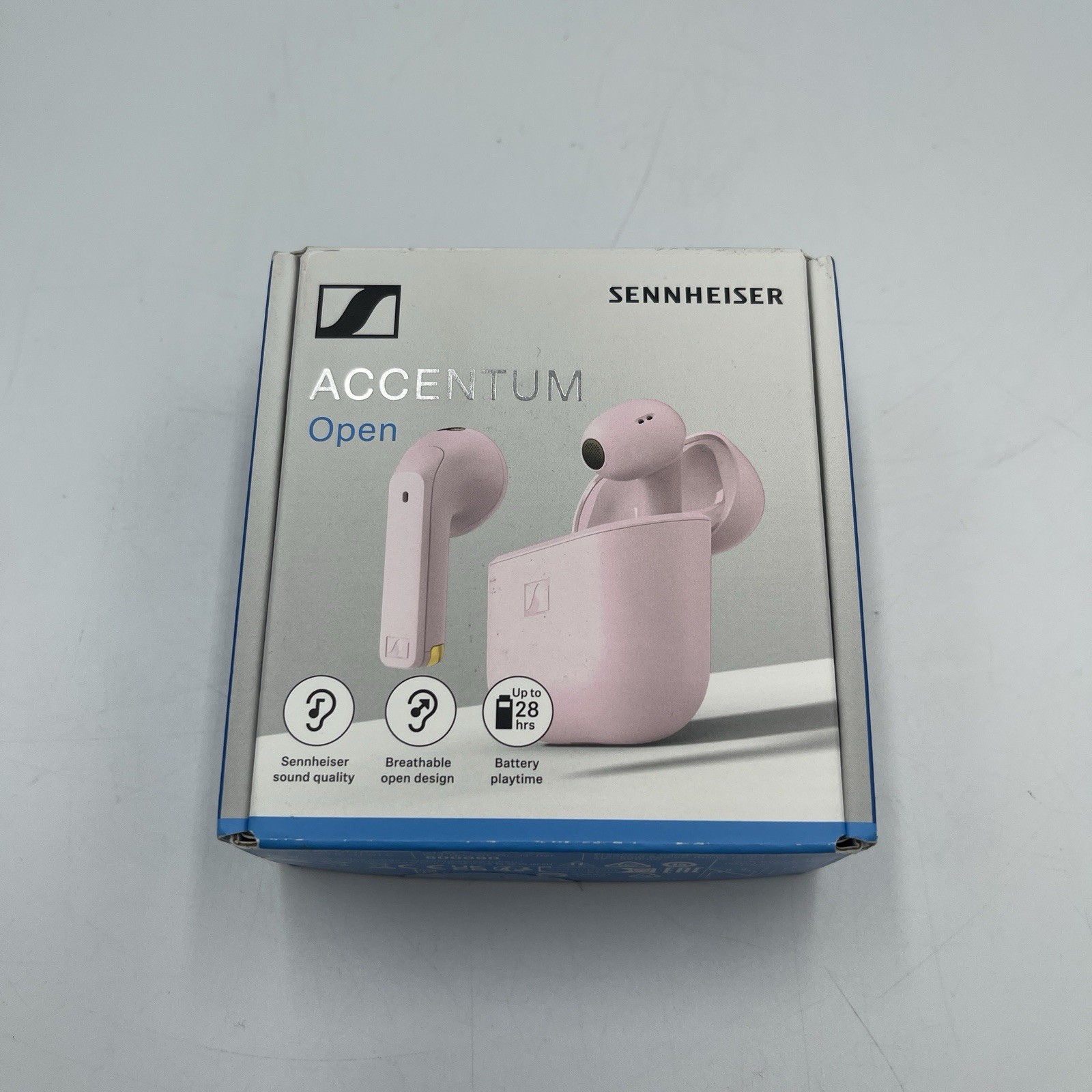 Sennheiser ACCENTUM Open Wireless Earbuds – Pink