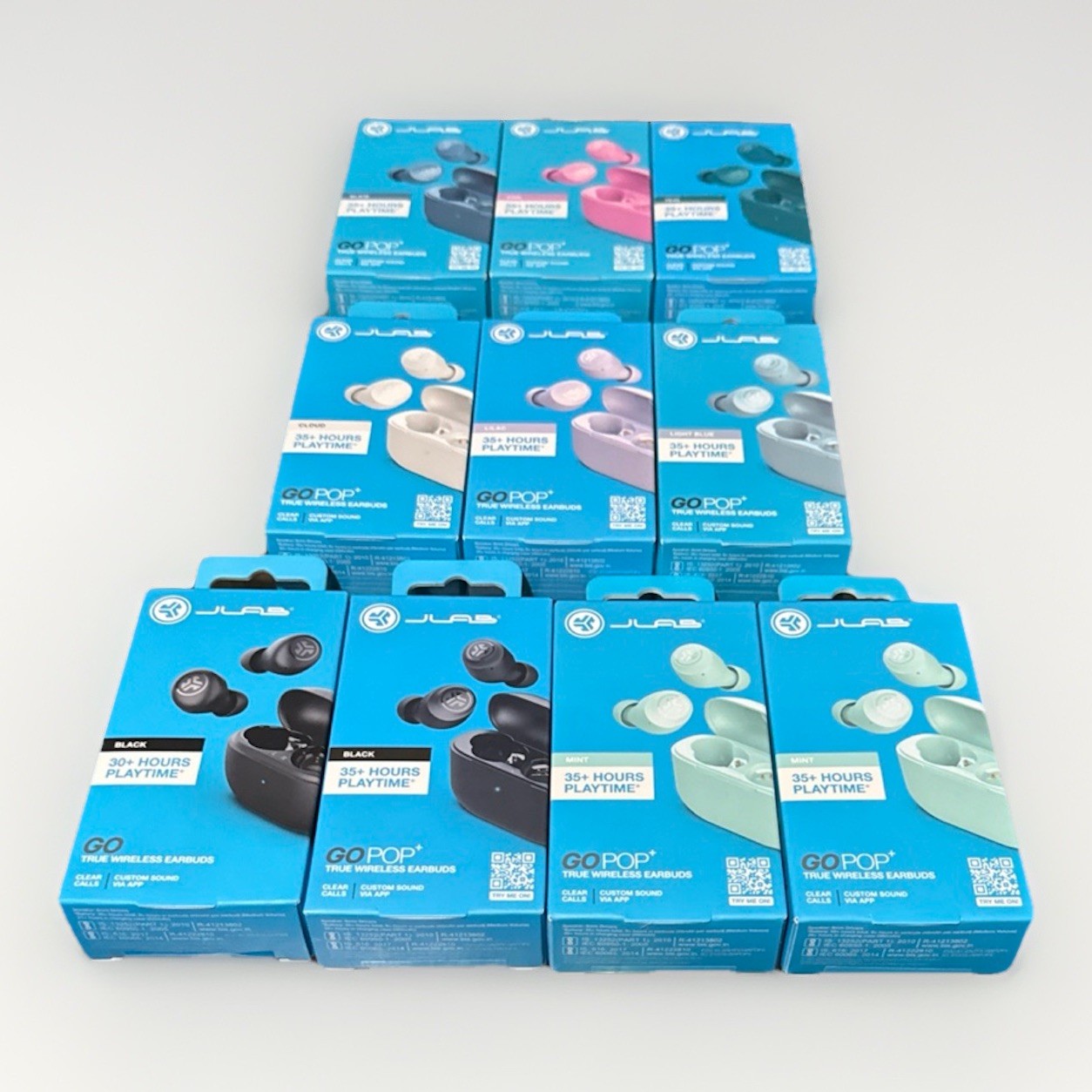 JLab GO Air POP True Wireless In Ear Headphones-YOU CHOOSE COLOR-NIB- Free Shipp