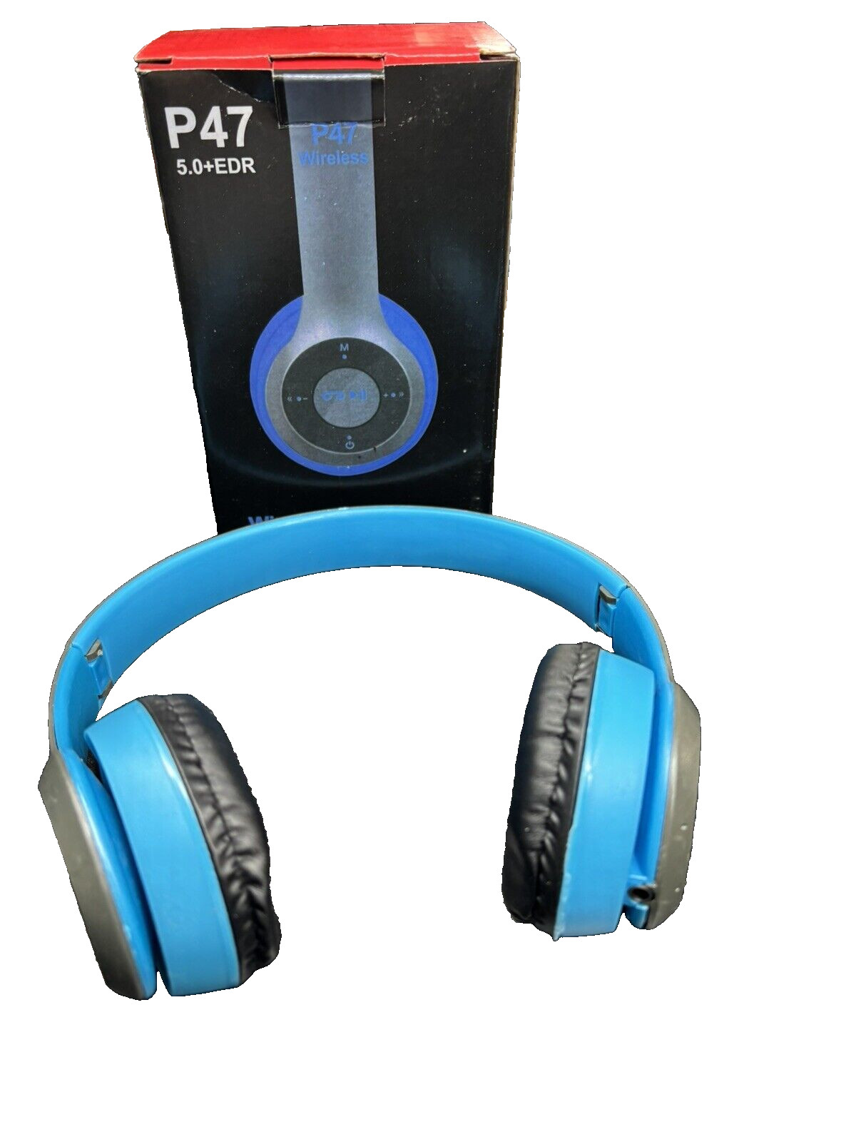P47 Wireless Bluetooth Over the Ear Headphones US Seller