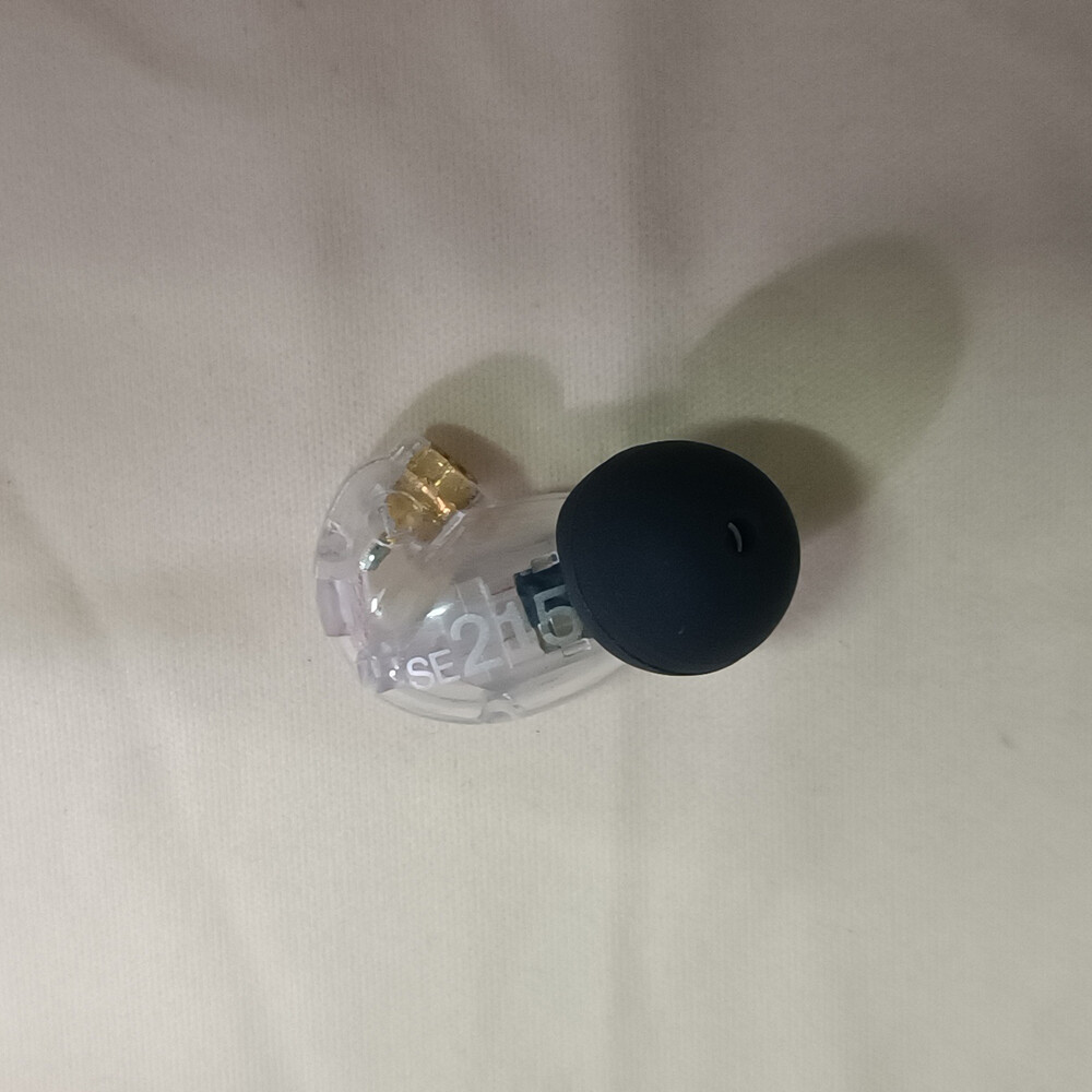 Shure SE215, Clear, DIY Earbud Left Right Driver Earphone Replacement, No Cable
