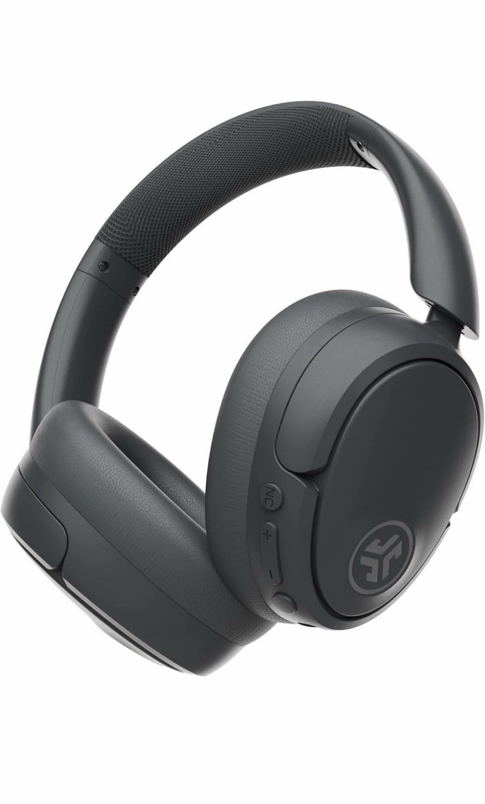 JLab JBuds Lux Active Noise Canceling Bluetooth Wireless Headphones Graphite