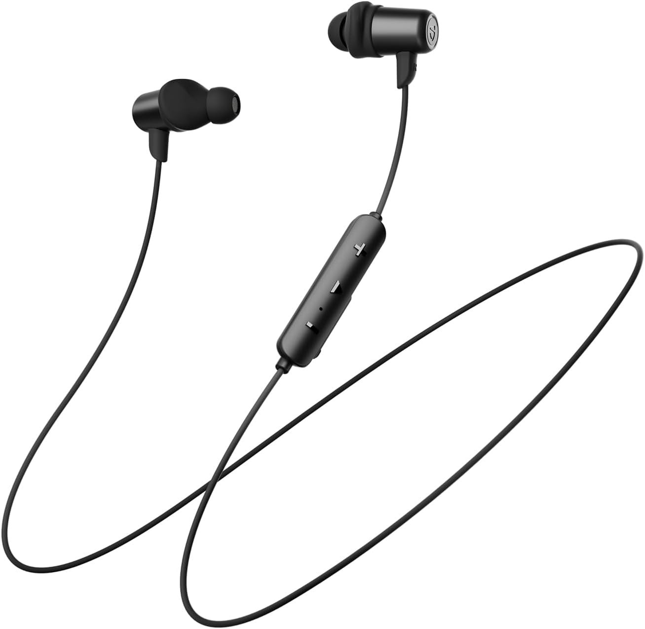New SoundPeats Q35+ Neckband Headphones, Bluetooth 5.2, Sport Wireless Earbuds