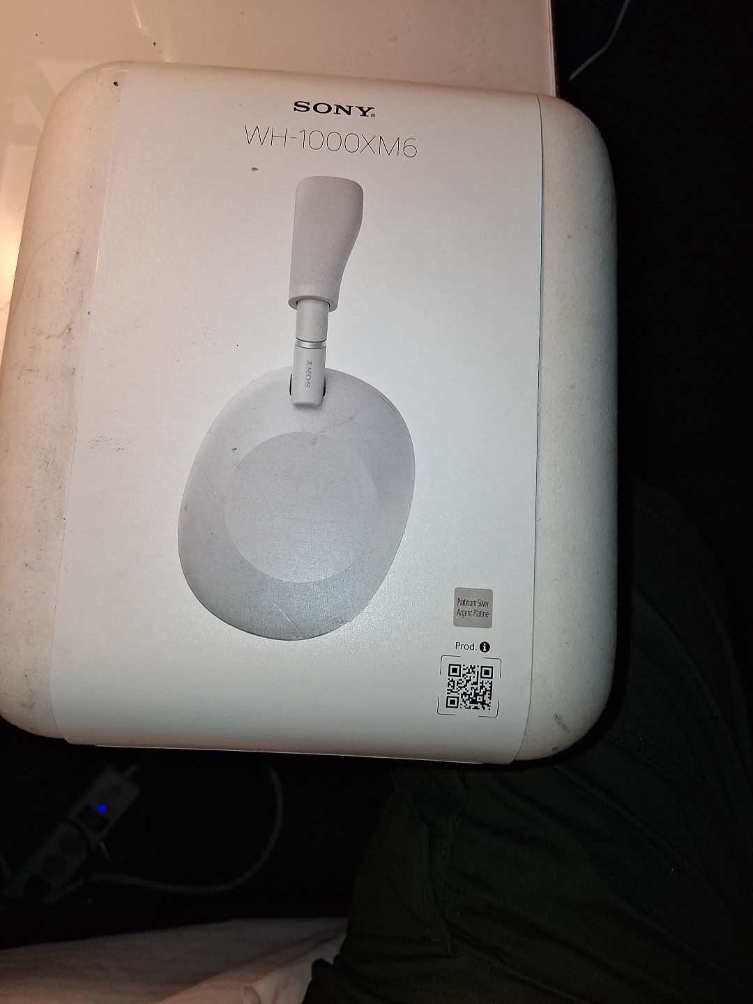 Sony WH-1000XM6 Wireless Noise Canceling Headphones Platinum Silver NEW SEALED