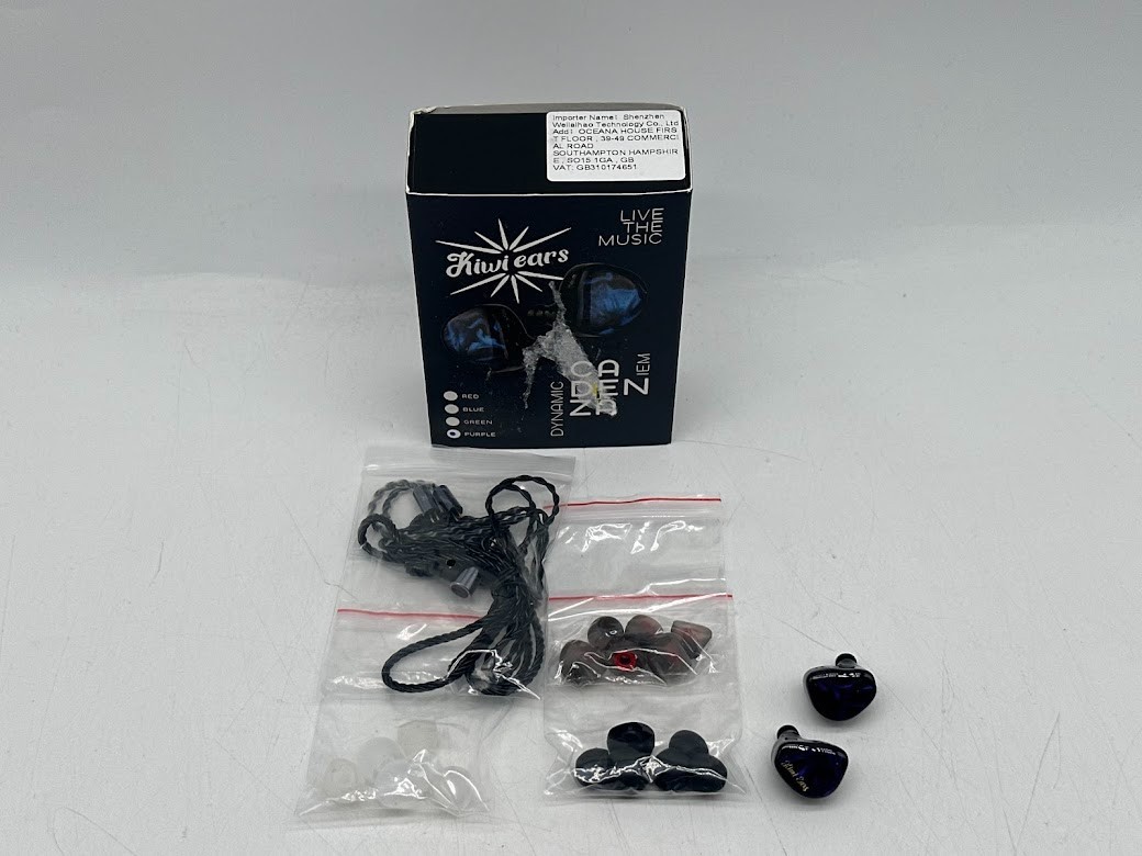 Linsoul Audio Kiwi Ears Cadenza IEM Earbuds – Purple
