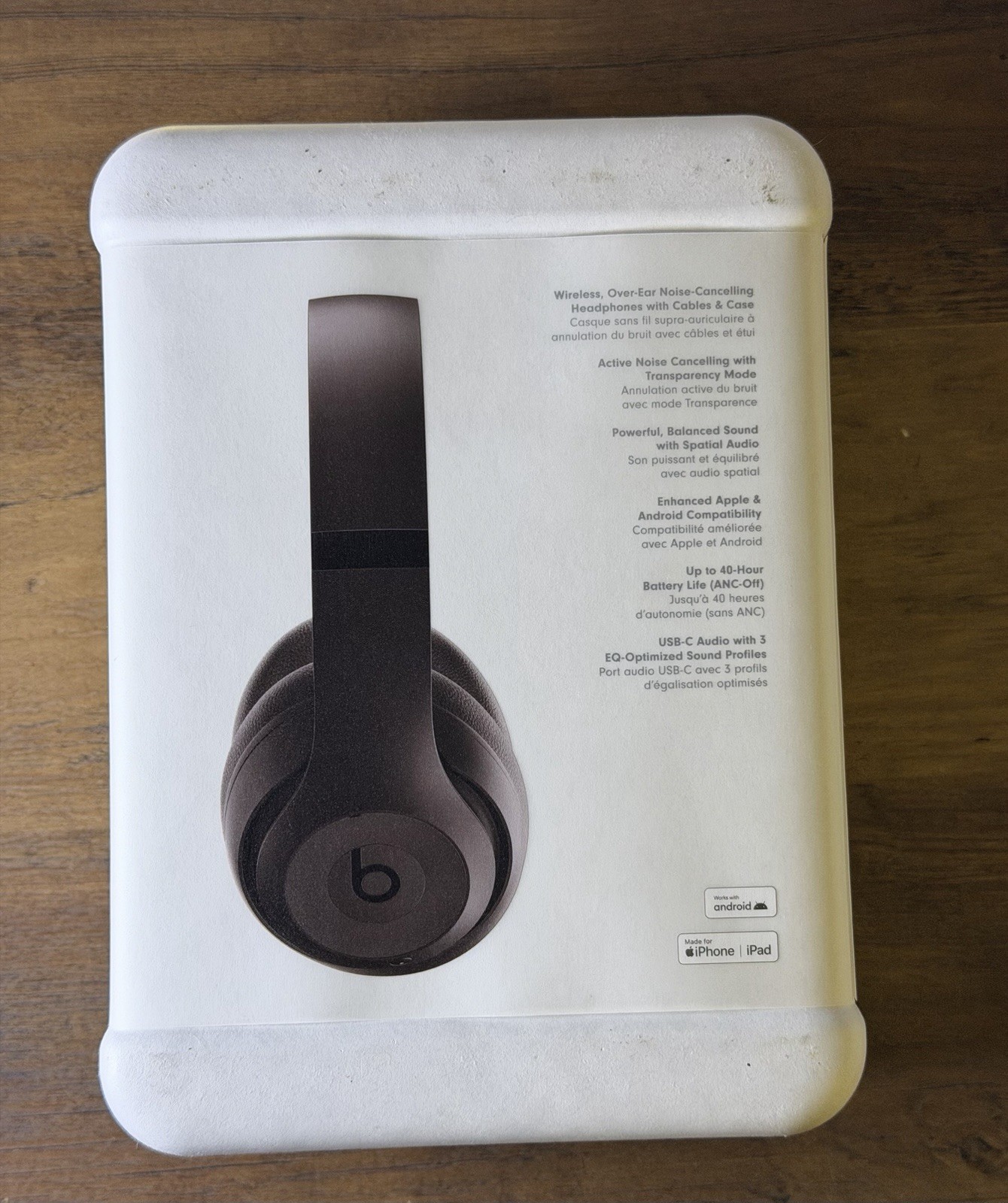 Beats Studio Pro – Wireless Over-Ear Headphones Deep Brown MQTT3LL/A – NEW