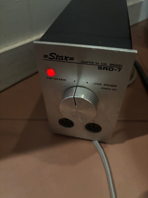 Stax SRD-7 Energizer Adaptor for Stax Headphones Ear Speaker