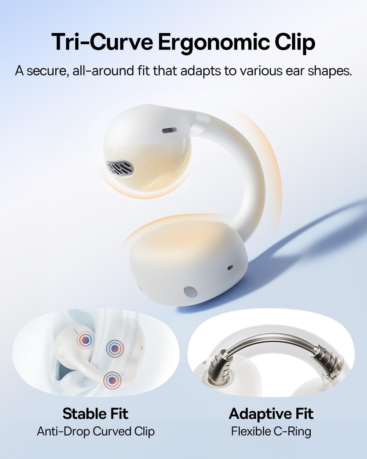 Bass BC1 Open Ear Bluetooth Earbuds – Unmatched Comfort & SuperBass Sound