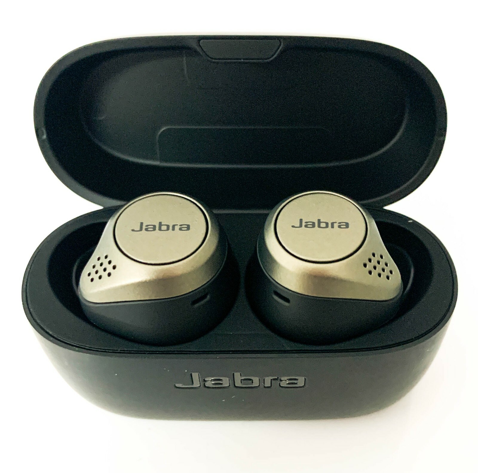 Jabra Elite 75T Titanium Black Wireless Earbuds – Silver/Black