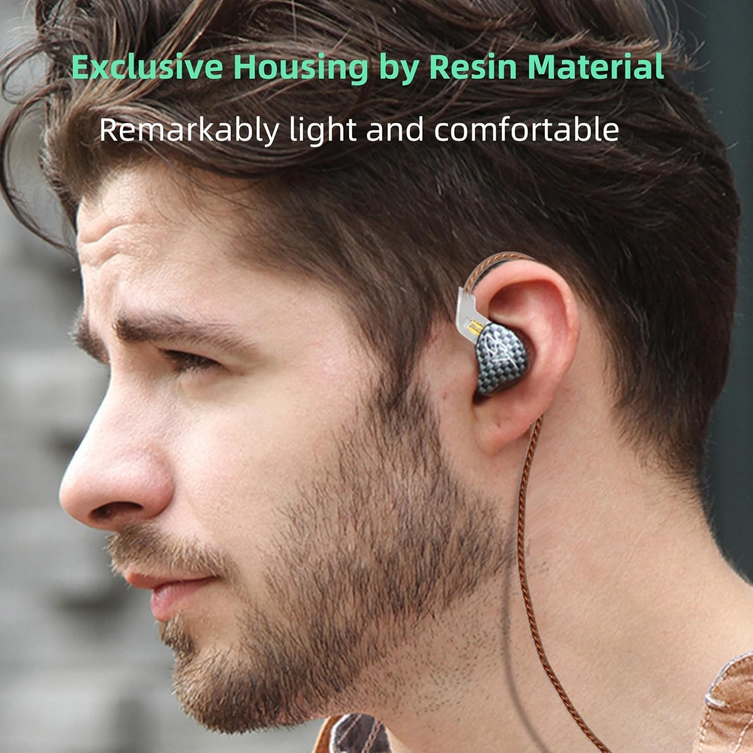 High-Performance ZST Wired Gaming Earbuds – 1BA+1DD with Sound Isolation