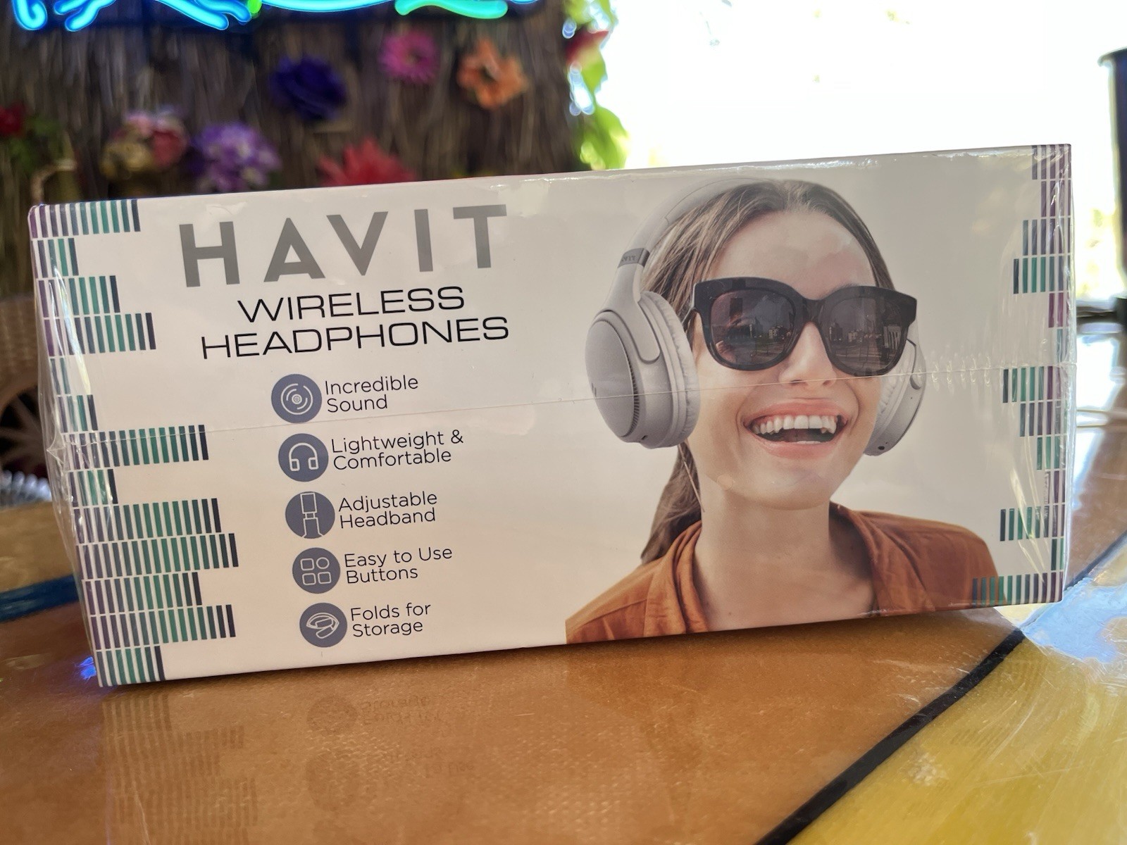Havit Brand Wireless Headphones V 5.3 White Bluetooth New In Box