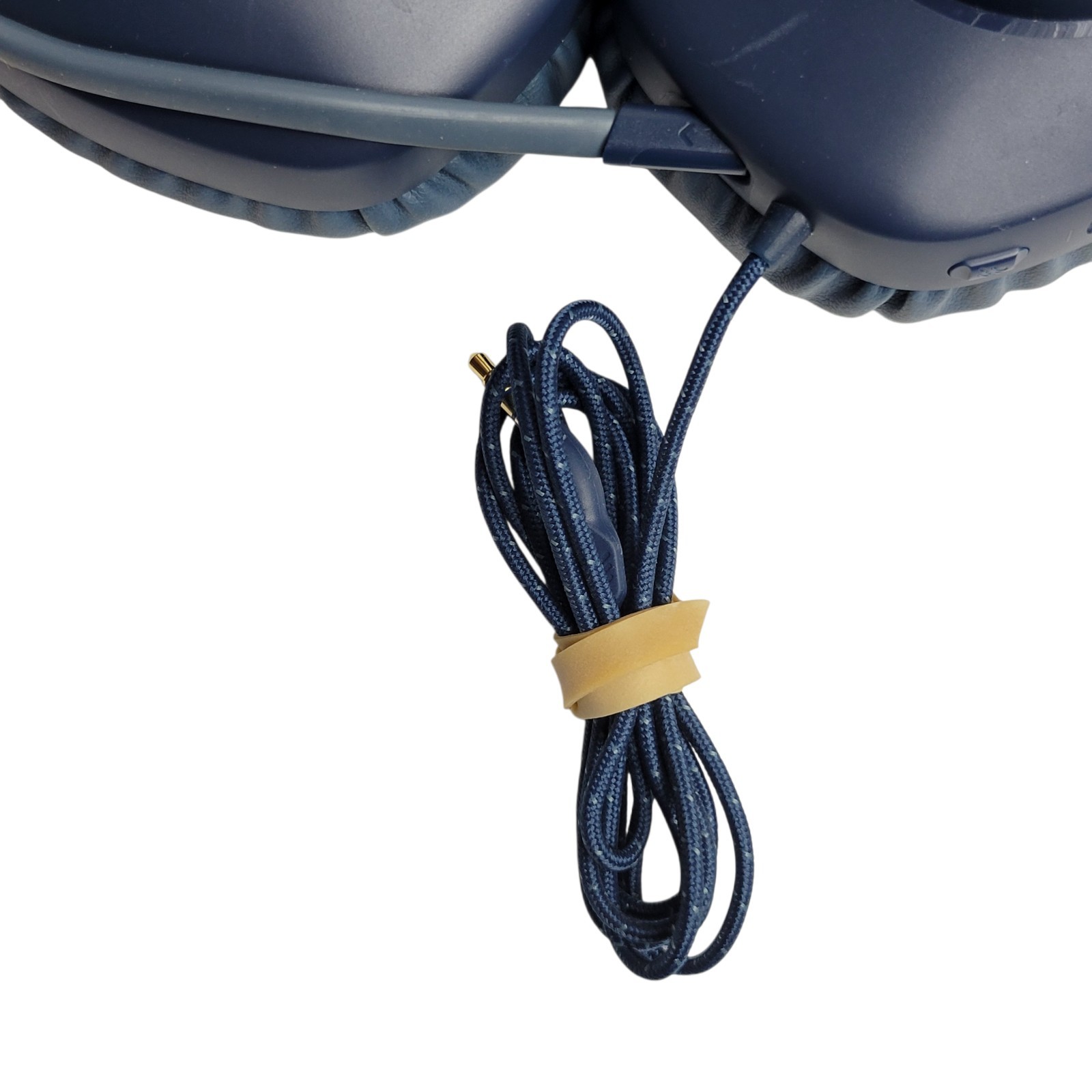 JBL Quantum 100 Over-Ear Wired Headphones with Mic Microphone – Blue