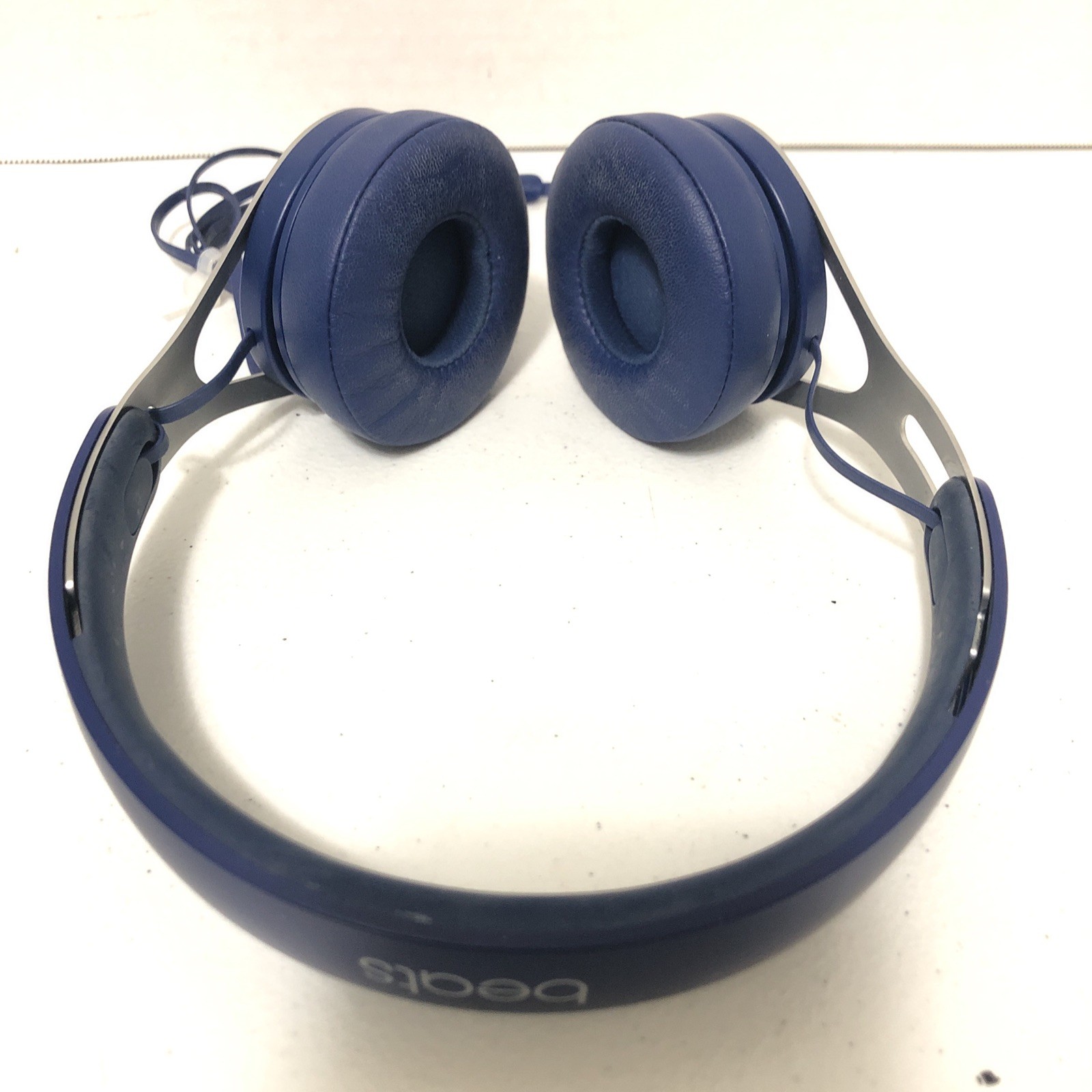 BEATS EP By Dr Dre ML9D2LLA Wired On Ear Headphones Blue Tested Good