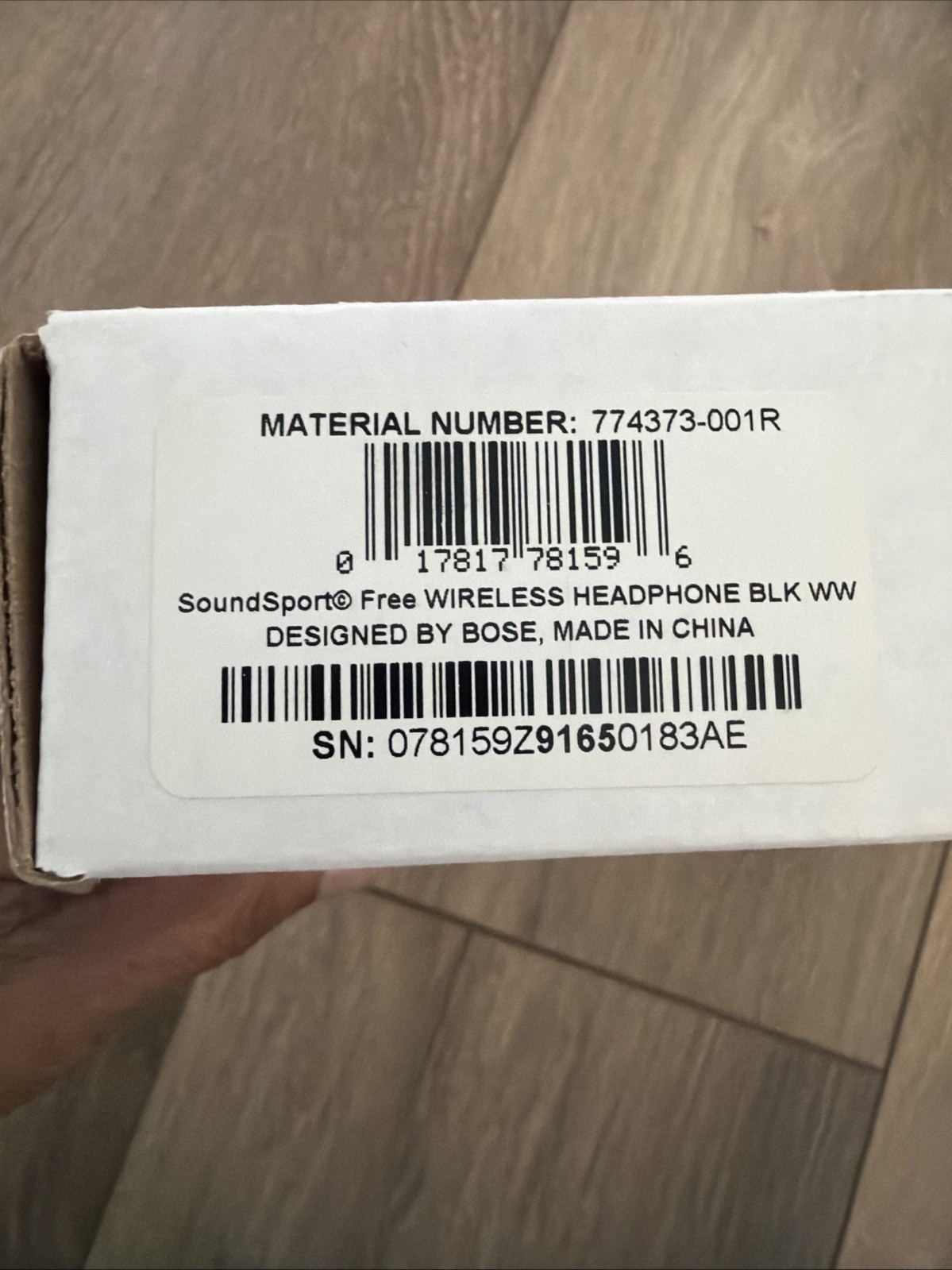 SoundSport Free wireless headphones – right side not working