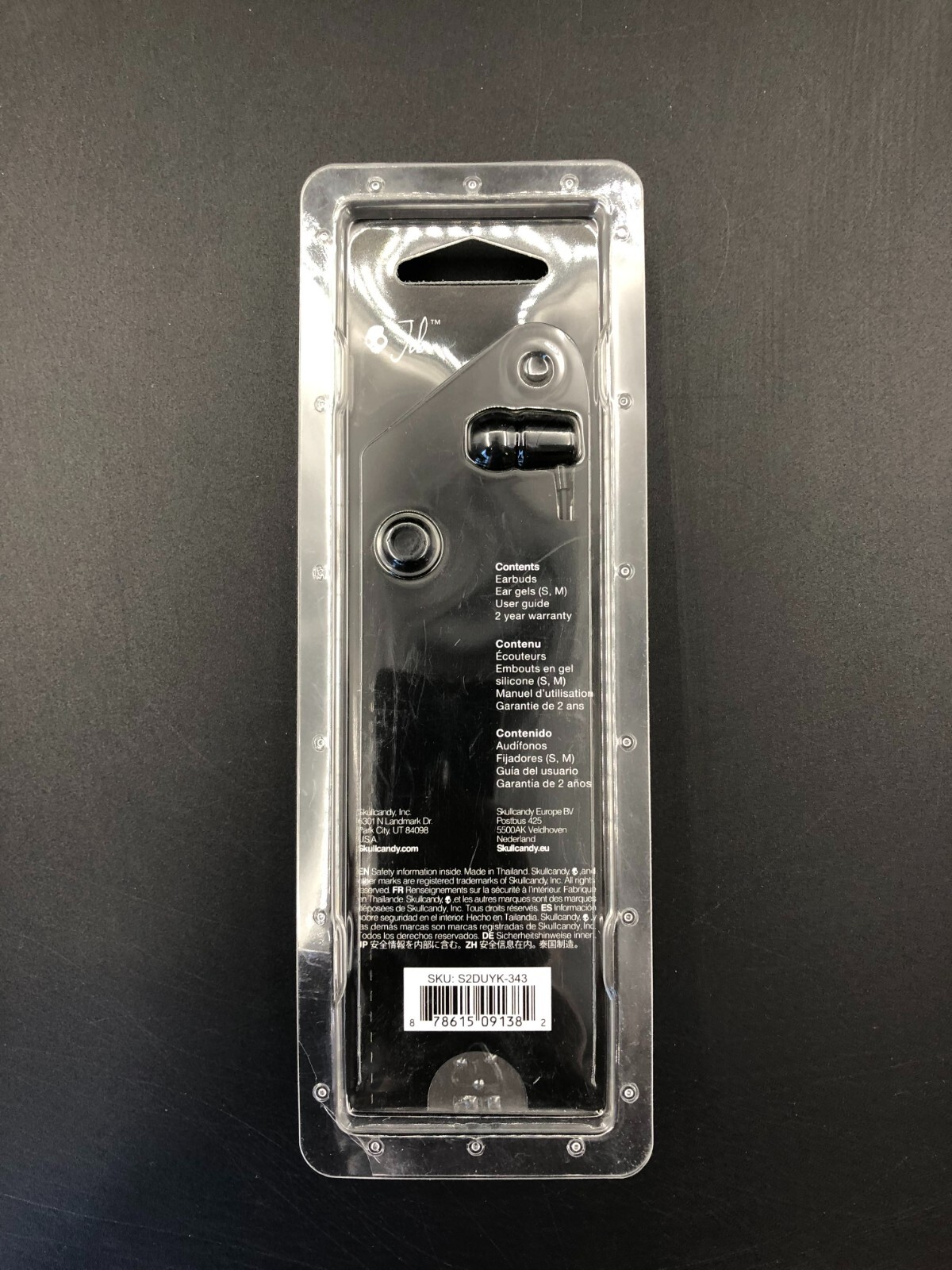 Skullcandy Jib Wired Earbuds w/Mic – NEW