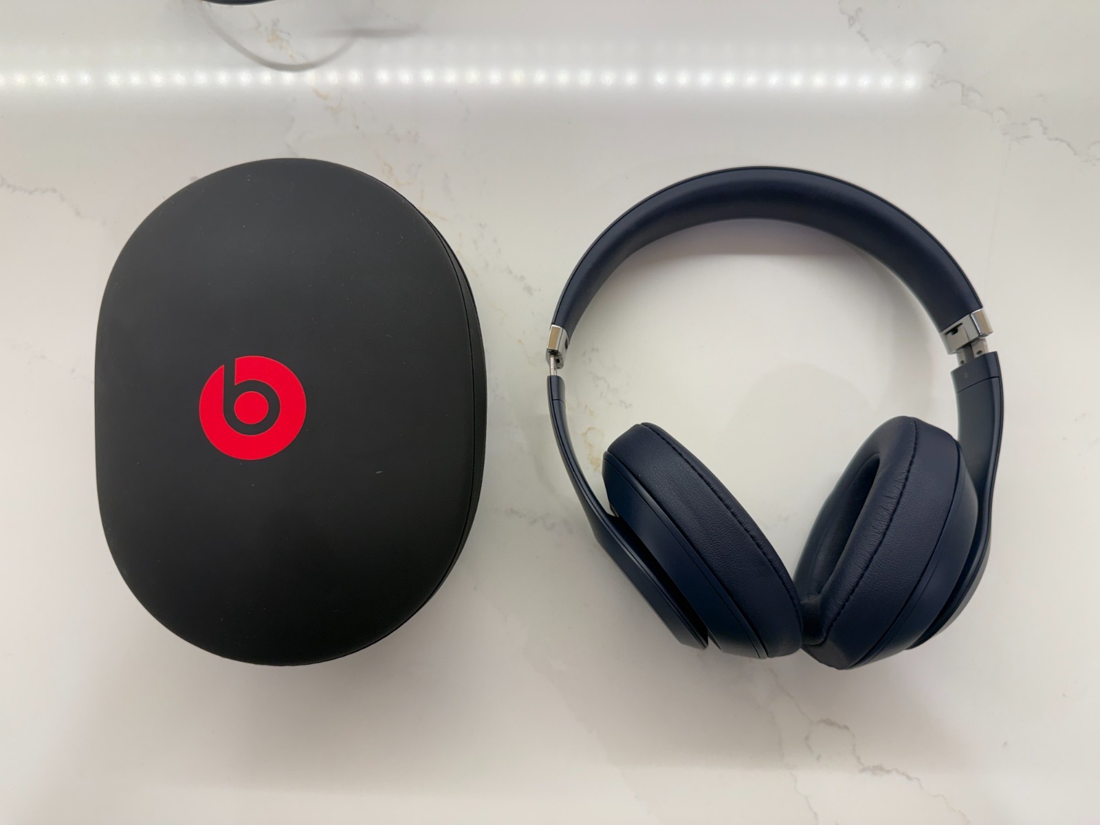 Beats Studio 3 Wireless Headphones Blue w/ Case & Cables (Read Description)*
