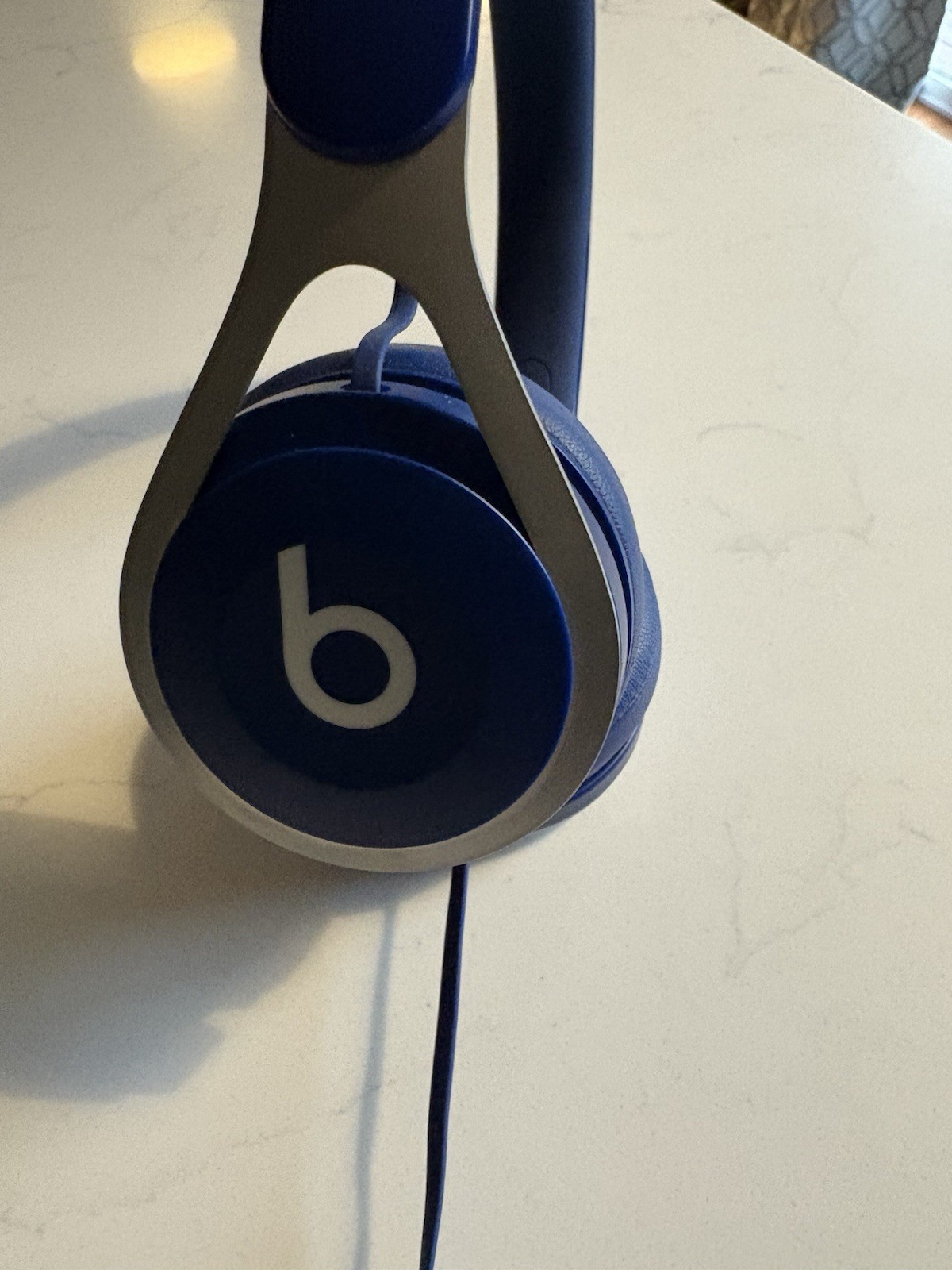 Dr Dre Beats EP Wired On Ear Headphones Battery-Free, -Blue