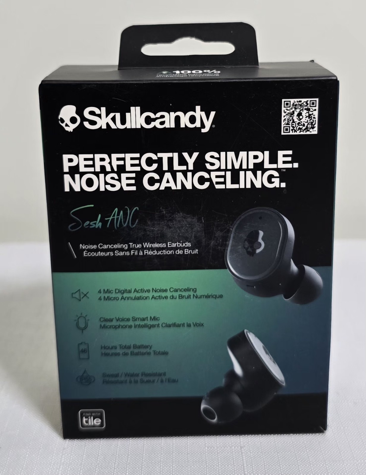 Skullcandy Sesh ANC M# S2TEW-P740 True Wireless,Noise Canceling New Sealed Black