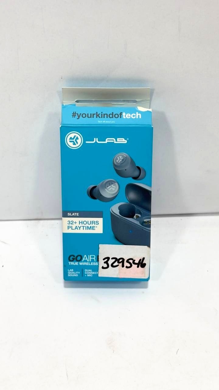 JLab GO Air Pop True Wireless Earbuds Slate (AS IS) EBGAIRPOPRSLT124
