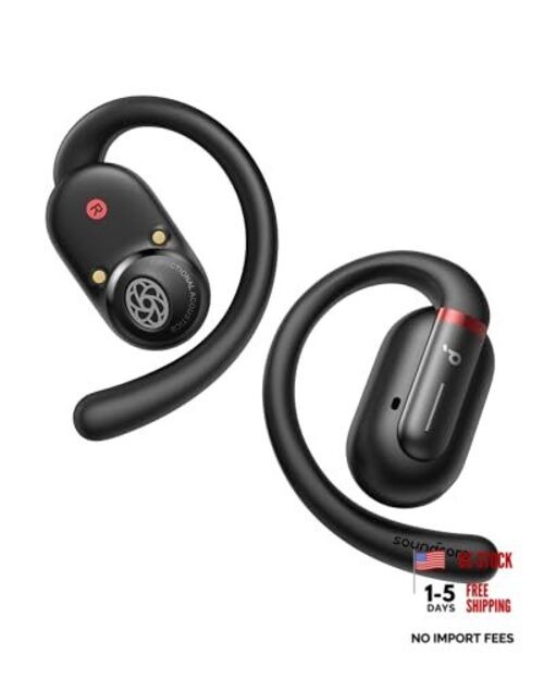 by Anker V30i Open-Ear Headphones, Ultra-Comfort, Lightweight Design, Snug
