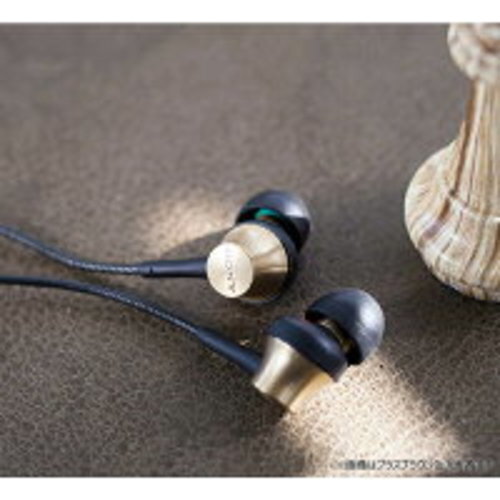Sony MDR-EX650AP In-Ear Headphones Brass Housing w/ Mic Remote Smartphone Silver