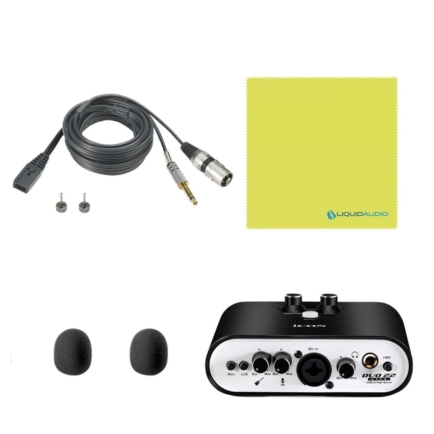 Liquid Audio Audio Technica BPHS1 Broadcast Stereo Headset with Dynamic Boom …