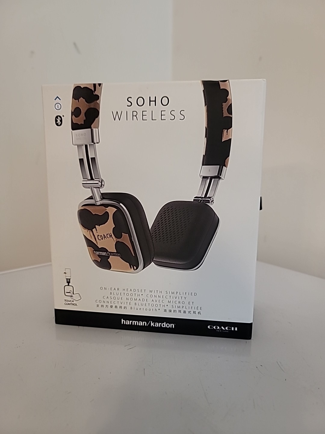 NIB COACH × Harman/Kardon Wireless Headphones Coach New York Sealed