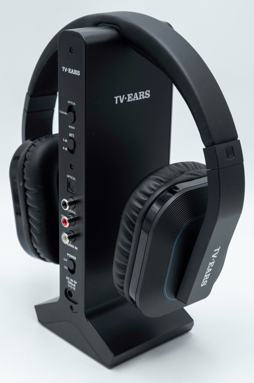 TV EARS Voice Clarifying Headphones 100 Ft Over Ear
