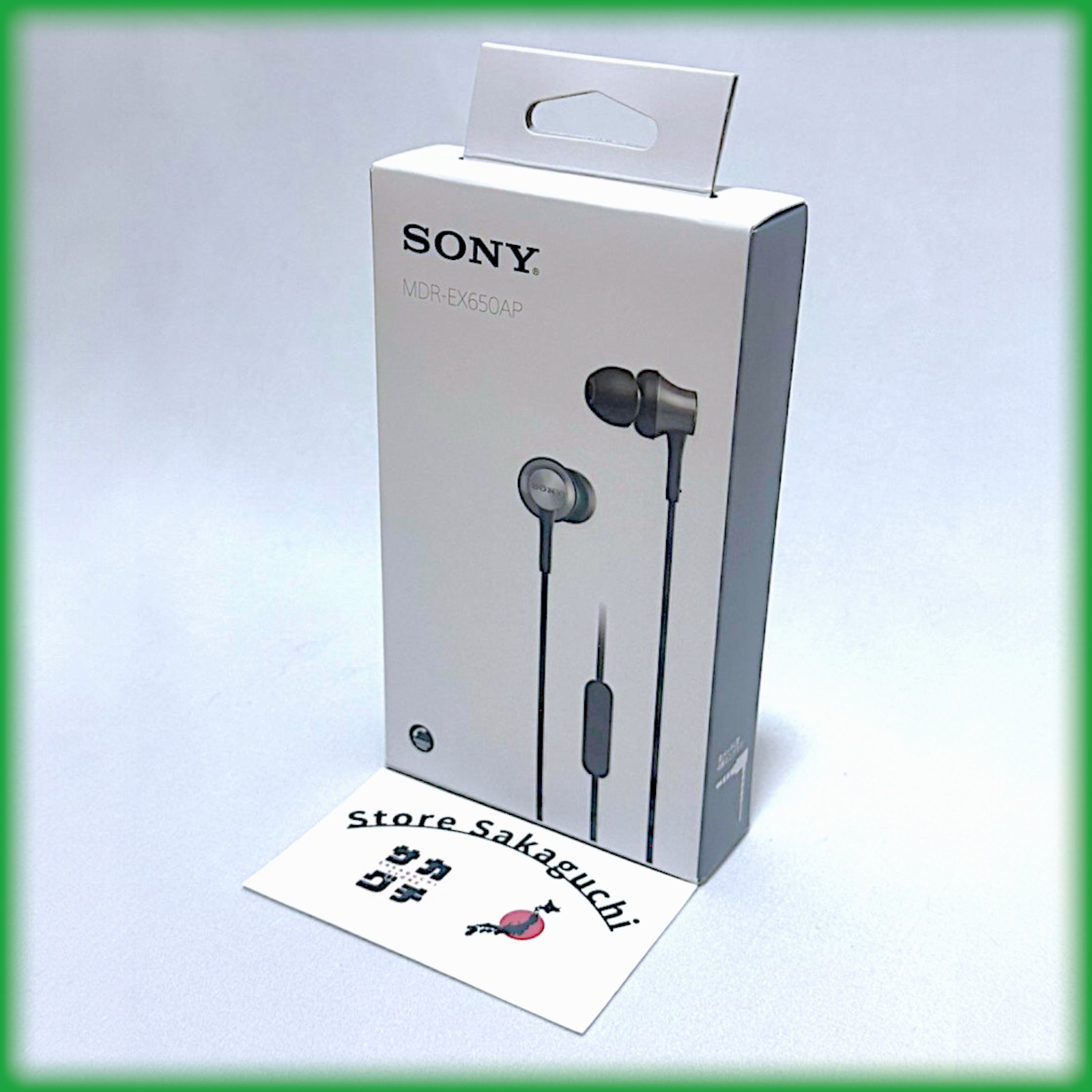 Sony MDR-EX650AP In-Ear Headphones Brass Housing w/ Mic Remote Smartphone Silver